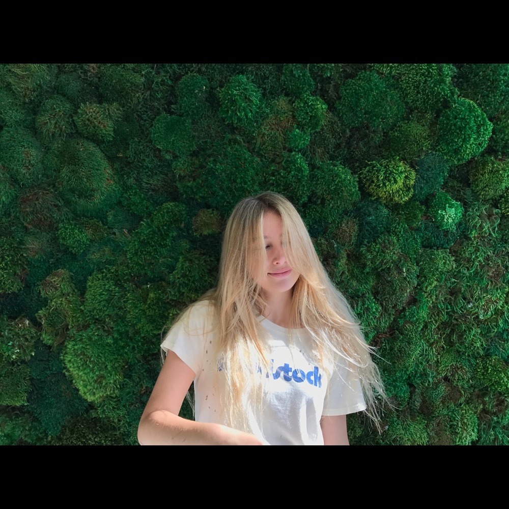 Free People Woodstock tshirt